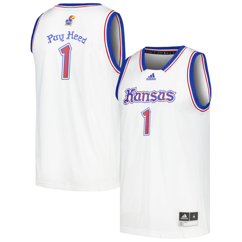 adidas # Kansas Jayhawks Kansas Jayhawks Swingman Basketball Jersey