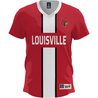 Louisville Cardinals GameDay Greats Lightweight Soccer Fashion Jersey - Red