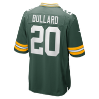 Green Bay Packers Javon Bullard Nike Green Game Jersey