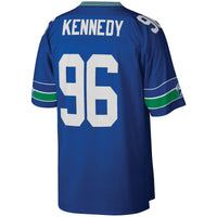 Seattle Seahawks Cortez Kennedy Mitchell & Ness Royal Legacy Replica Jersey