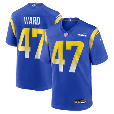 Los Angeles Rams Alex Ward Nike Royal Home Game Jersey