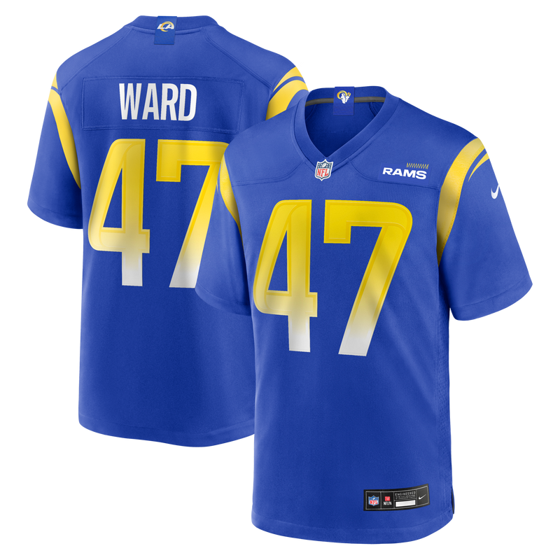 Los Angeles Rams Alex Ward Nike Royal Home Game Jersey
