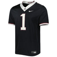 #1 Minnesota Golden Gophers Nike Untouchable Football Jersey - Black