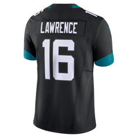 Jacksonville Jaguars Trevor Lawrence Nike Black Vapor F.U.S.E. Limited Jersey