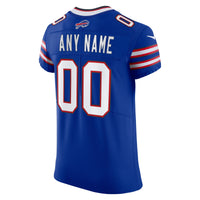 Buffalo Bills Nike Royal Vapor Elite Custom Jersey