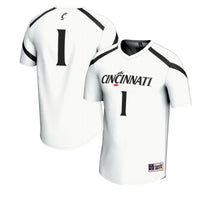 #1 Cincinnati Bearcats GameDay Greats Lacrosse Fashion Jersey - White