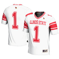 #1 Illinois State Redbirds GameDay Greats Football Jersey – White