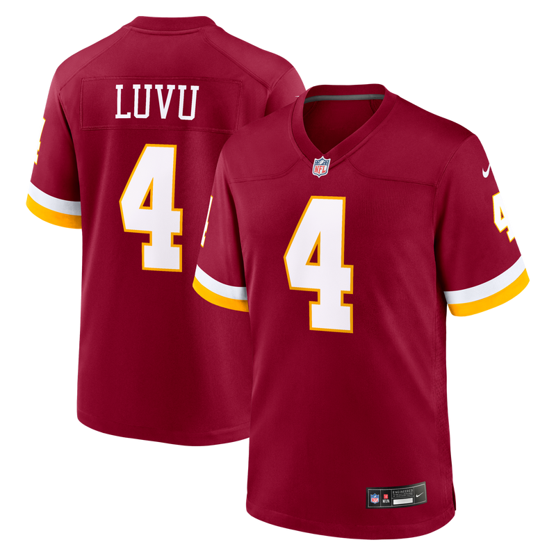 Washington Commanders Frankie Luvu Nike Burgundy Game Jersey