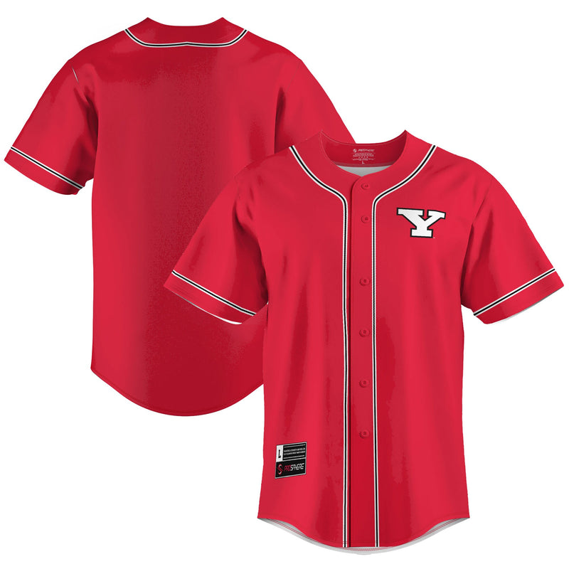 Youngstown State Penguins GameDay Greats Lightweight Baseball Jersey - Red