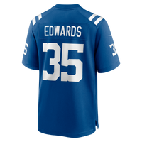 Indianapolis Colts Johnathan Edwards Nike Royal Team Game Jersey