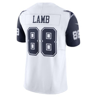 Dallas Cowboys CeeDee Lamb Nike White Vapor F.U.S.E. Limited Jersey