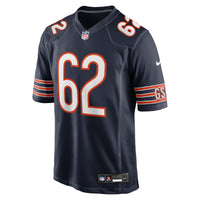 Chicago Bears Joe Thuney Nike Navy Team Game Jersey