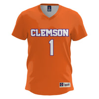 #1 Clemson Tigers GameDay Greats Lightweight Lacrosse Jersey - Orange