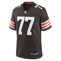 Cleveland Browns Zion Johnson Nike Brown Team Game Jersey