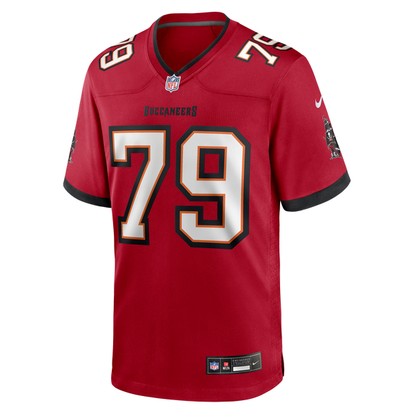 Tampa Bay Buccaneers Elijah Klein Nike Red Game Jersey