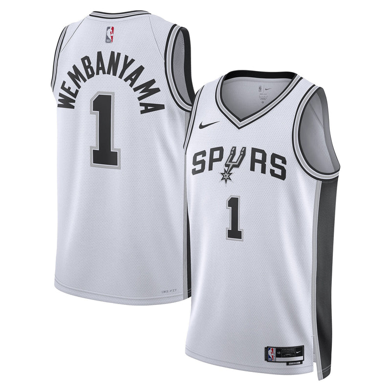 San Antonio Spurs Nike Association Swingman Jersey - Victor Wembanyama -