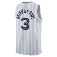 Memphis Grizzlies Nike 2025/26 City Edition Swingman Jersey - Gray - Kentavious Caldwell-Pope -