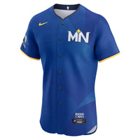 Minnesota Twins Nike Royal City Connect Elite Jersey