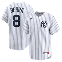 New York Yankees Yogi Berra Nike White Cooperstown Collection Limited Jersey
