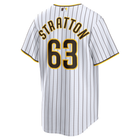 San Diego Padres Hunter Stratton Nike White Home Replica Jersey
