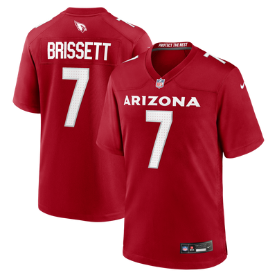 Arizona Cardinals Jacoby Brissett Nike Cardinal Team Game Jersey