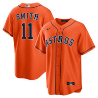 Houston Astros Cam Smith Nike Orange Alternate Replica Jersey