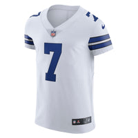 Dallas Cowboys Trevon Diggs Nike White Vapor Elite Jersey
