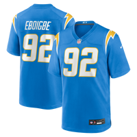 Los Angeles Chargers Justin Eboigbe Nike Powder Blue Team Game Jersey