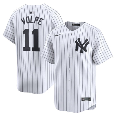 New York Yankees Anthony Volpe Nike White Home Limited Player Jersey
