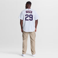Chicago Cubs Michael Busch Nike White Home Replica Jersey