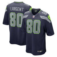 Seattle Seahawks Steve Largent Nike College Navy Retired Player Game Jersey