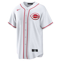 Cincinnati Reds Hunter Greene Nike White Home Replica Jersey
