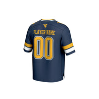 West Virginia Mountaineers GameDay Greats NIL Pick-A-Player Football Fashion Jersey - Navy