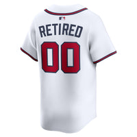 Atlanta Braves Nike White Home Limited Pick-A-Player Retired Roster Jersey