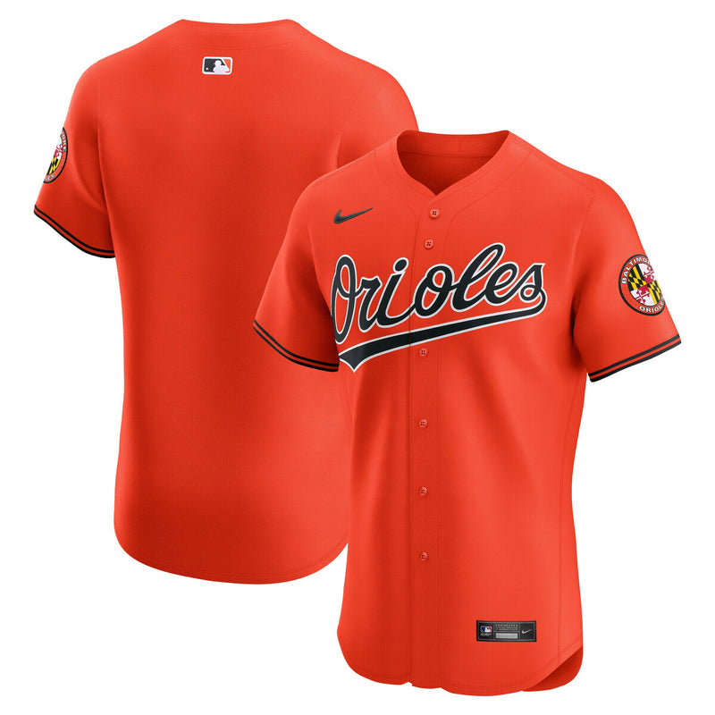 Baltimore Orioles Nike Orange Alternate 2 Elite Jersey