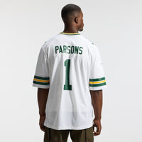 Green Bay Packers Micah Parsons Nike White Game Player Jersey