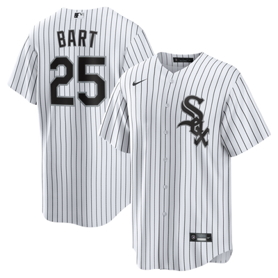 Chicago White Sox Joey Bart Nike White Home Replica Jersey