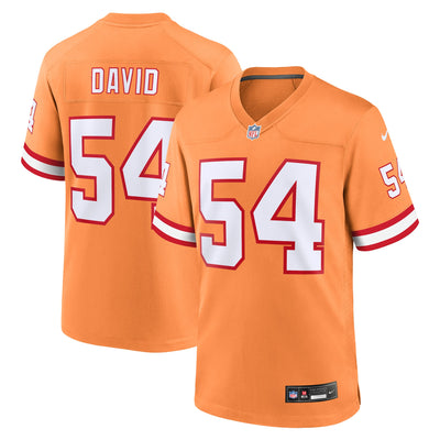 Tampa Bay Buccaneers Lavonte David Nike Orange Throwback Game Jersey