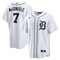 Detroit Tigers Kevin McGonigle Nike White Home Replica Jersey