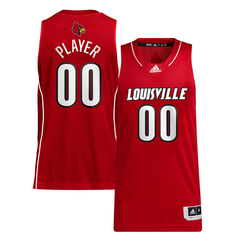 Louisville Cardinals adidas Pick-A-Player NIL Basketball Jersey - Red
