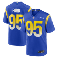 Los Angeles Rams Poona Ford Nike Royal Team Game Jersey