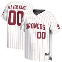 Santa Clara Broncos GameDay Greats Lightweight Collegiate Baseball NIL Pick-A-Player Fashion Jersey - White