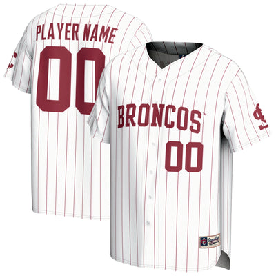 Santa Clara Broncos GameDay Greats Lightweight Collegiate Baseball NIL Pick-A-Player Fashion Jersey - White