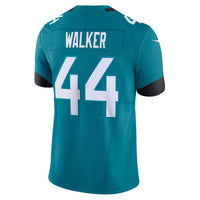Jacksonville Jaguars Travon Walker Nike Teal Vapor F.U.S.E. Limited Jersey