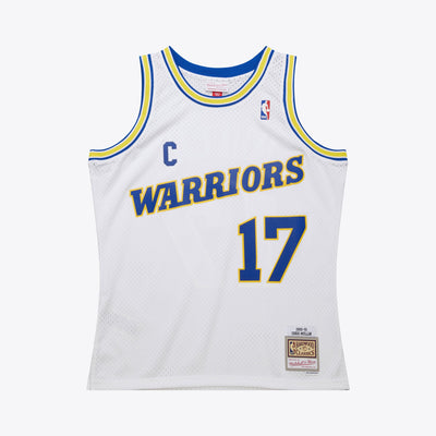 Golden State Warriors Mitchell & Ness Swingman Jersey 1990 Chris Mullin