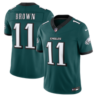 Philadelphia Eagles A.J. Brown Nike Midnight Green Team Vapor F.U.S.E. Stitched Limited Jersey