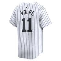 New York Yankees Anthony Volpe Nike White Home Limited Player Jersey