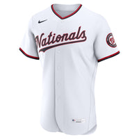 Washington Nationals Nike White Home Authentic Custom Jersey