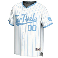 North Carolina Tar Heels GameDay Greats NIL Pick-A-Player Lightweight Baseball Jersey - White