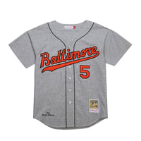 Baltimore Orioles Brooks Robinson Mitchell & Ness Gray Cooperstown Collection 1966 Authentic Jersey
